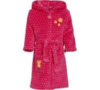 peignoir Muisfille polaire rouge/rose