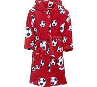 Playshoes peignoir polaire Soccerjunior rouge Rouge G