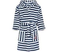 Playshoes peignoir rayé bleu junior / blanc Bleu G