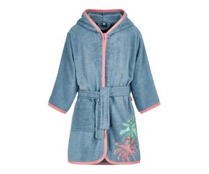 PLAYSHOES Peignoir taupe / vert / rose, Taille 86-92