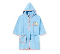 Playshoes Peignoir Tissu éponge, excavatrice, 110/116 Mixte Enfant