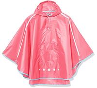 Playshoes Poncho de pluie pliable unisexe pour enfant, Rose, XL
