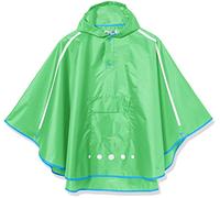 Playshoes Poncho de pluie pliable unisexe pour enfant, vert, XL