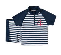 PLAYSHOES Protection UV bleu foncé / blanc, Taille 86-92