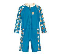 PLAYSHOES Protection UV 'Dschungel' crème / jaune / pétrole / orange, Taille 74-80