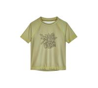 Playshoes Chemise de Bain Unisexe pour Enfants, Chemise Rash-Guard, Olive Wave, 158-164