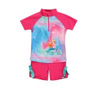 PLAYSHOES Protection UV 'Schwimmshirt + Badehose' mélange de couleurs / rose, Taille 86-92