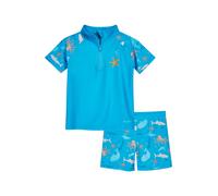 Playshoes Schwimmshirt Badeshorts, Ensemble de Maillot de Bain Enfant Unisexe, Meerestiere,