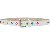 Playshoes Pu-Gürtel Mit Nieten (601340_1) Weiß 75cm