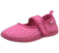 Playshoes Punkte, Niedrige Hausschuhe, Rosa (Pink 18), 32/33 EU