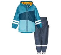 Playshoes Regen Set de pluie (pack de 2) Unisexe-enfants et adolescents, Ceinture polaire turquoise, 98