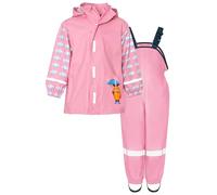 Playshoes Regen-Set Regenlatzhose Combinaison de Pluie, La Souris, 92 cm (Lot de 2) Mixte Enfant