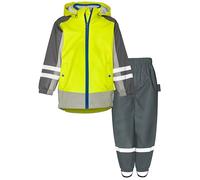 Playshoes Regenanzug Combinaison de Pluie, Taille Jaune 3 en 1, 140 (Lot de 2) Mixte Enfant