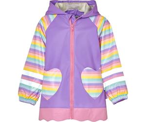 Playshoes Regenjacke Einhorn Imperméable Mixte Enfant, Lilas, 104