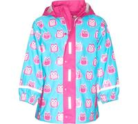 Playshoes imperméable hiboux bleu/rose fille Bleu