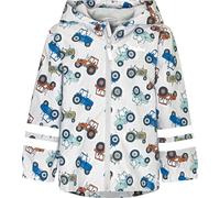 Playshoes Regenjacke Veste d'extérieur, Tracteurs, 128 Mixte Enfant
