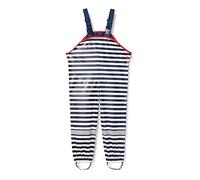 Playshoes Regenlatzhose Maritim Pantalon De Pluie, Bleu (Marine/Weiß 171), 98 Garçon