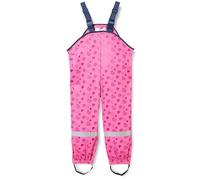 Playshoes Regenlatzhose mit Herzchen Pantalon De Pluie, Rose (Pink 18), 128 Fille