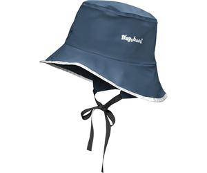 Playshoes Regenmütze wasserdicht, Chapeau de pluie Enfants unisexes, Marine Fleece,