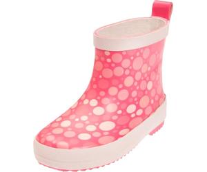 Playshoes Regenstiefel, Botte de pluie Enfants unisexes, Koralle Tupfen,