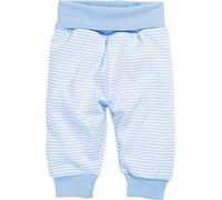 Schnizler pantalon bébé Interlock blanc/bleu