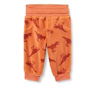 Playshoes Schnizler Pantalon Unisexe Baby Dinos Ocre 92, Ocre, 24 Mois