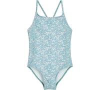 Playshoes Schwimmanzug Maillot de Bain Une pièce, Fleuri, 110-116 Fille