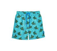 PLAYSHOES Shorts de bain aqua / jaune / vert foncé / rouge clair, Taille 146-152