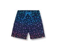 PLAYSHOES Shorts de bain marine / azur / violet / rose, Taille 134-140