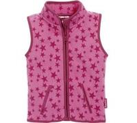 PLAYSHOES Gilet 'Sterne' rose / rose foncé, Taille 80
