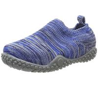 Playshoes Strick, Chaussons Bas mixte enfant, Bleu (Blau 7), 28/29 EU