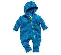 Playshoes pyjama bébé oneie en maille polaire bleu Blauw