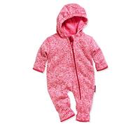 Playshoes Strickfleece Overall, Combinaison De Neige Mixte bébé, Rose (Pink 18), 68
