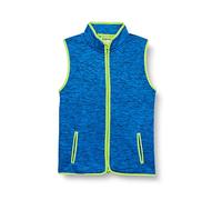 Playshoes Strickfleece-Weste Veste Sans Manche Mixte enfant Bleu (Blau 7) 128