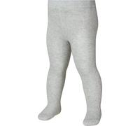 Playshoes Strumpfhose uni Collants Mixte enfant Gris moucheté 74-80
