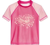 Playshoes Badeshirt Maillot dermoprotecteur, Manches Courtes à Pois, 134-140 Fille