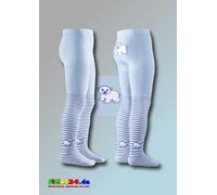 Playshoes Thermo-Collants avec Motif Ours Polaire en Bleu U Rose Taille 50 À 128