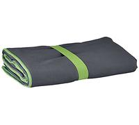 Playshoes Unisexe Serviette multifonction en microfibre 328109, 33 - Gris, 90 x 180 cm