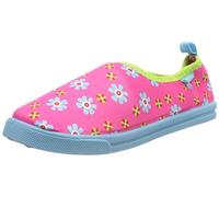 Playshoes UV-Schutz Aqua-Slipper Blumen, Chaussures de Sports Aquatiques Mixte Enfant, (Pink 18), 26/27 EU