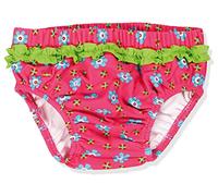 Playshoes UV-Schutz Badewindel, Badehose, Schwimmwindel Blumen, Couche Culotte De Bain Bébé Fille, Multicolore (Original 900), 86 (Taille Fabricant: 86/92)