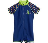 Playshoes UV-Schutz Einteiler Krokodil, Boxer Bébé garçon, Bleu (Marine 11), 86 (Taille Fabricant: 86/92)
