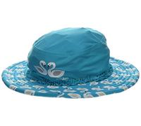 Playshoes UV-Schutz Sonnenhut Schwäne, Bonnet Fille, Turquoise (Türkis 15), 55 (Taille Fabricant: 55cm)