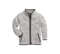 PLAYSHOES Veste en polaire gris foncé / gris chiné, Taille 80