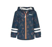 PLAYSHOES Veste fonctionnelle marine / gris / mandarine, Taille 80