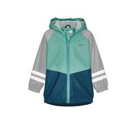PLAYSHOES Veste mi-saison turquoise / gris / pétrole / blanc, Taille 86