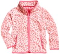 Playshoes Veste polaire pour fille Leo Rose 152, Rose, 152 cm