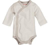 Playshoes Wickelbody Ringel Body Mixte enfant, Beige/Weiß, 44