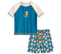 Playshoes Zweiteiler Ensemble de Maillot dermoprotecteur, Jungle, 74-80 Garçon