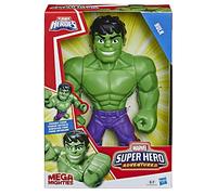 Playskool Heroes Marvel Super Hero Adventures Mega Mighties - Figurine Hulk - 25 cm - Jouet enfants