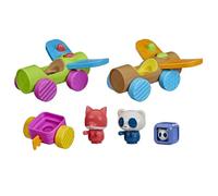 Playskool Véhicules d'animaux Amusants pour Tout-Petits à partir de 1 an, Contient 2 véhicules et 2 Figurines (Amazon Exclusive)